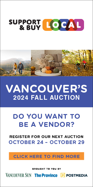 Do you want to be a Vendor? Register for next Auction Oct 24 - Oct 29